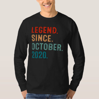 2 Years Old Legend Since October 2020 2nd Birthda T-Shirt