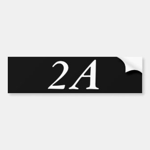 2A BUMPER STICKER