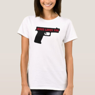 2A - JÉSUS VOUS AIME T-shirt féminin