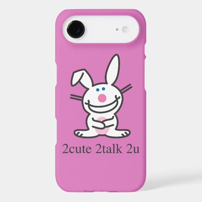 2cute 2talk 2u Case-Mate iPhone case (Back)
