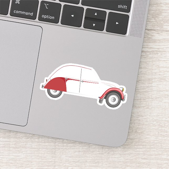 2CV Deux Chevaux Dolly Oldtimer Red (Detail)