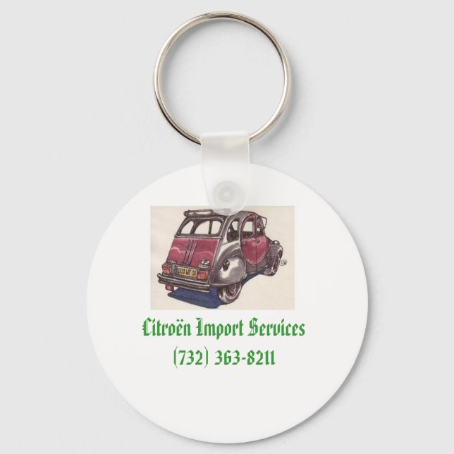 2CV KeyChain (Front)