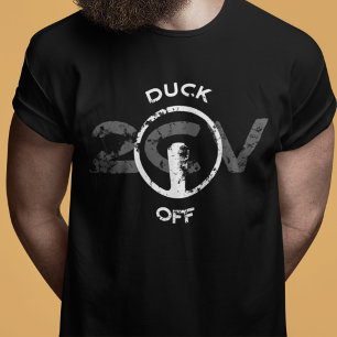 2CV Oldtimer Duck Off Statement T-Shirt