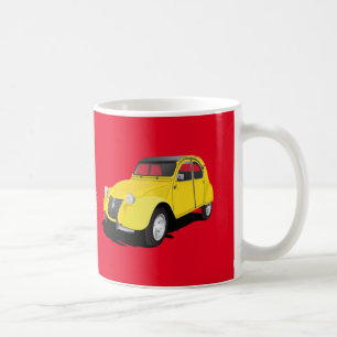 2CV yellow - diy mug