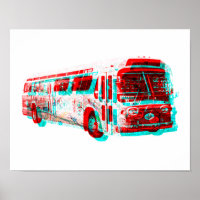 2D AC Transit Bus Old School