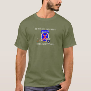 2D BN 22D INFANTRY 10TH MOUNTAIN SHIRT