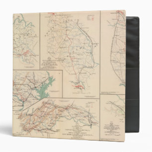 2d Corps AN Va, camps, pickets, routes Binder