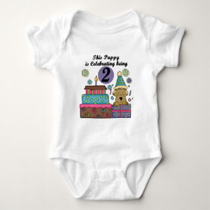 2e anniversaire Puppy Tshirts et cadeaux