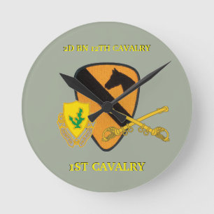 2E BATAILLE 12E CAVALRY 1ÈRE CAVALRY HORLOGE