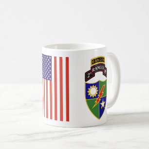 2e Bataillon - 75e Ranger avec Tab Mug
