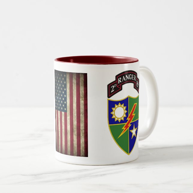 2e Bataillon - 75e Régiment de Rangers - Mug (Devant droit)