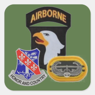 2E BN 327E INFANTERIE 101E STICKERS AIRBORNE