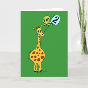 2e carte d'anniversaire