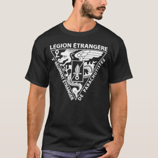 2e régiment de parachutistes étrangers T-shirt cla