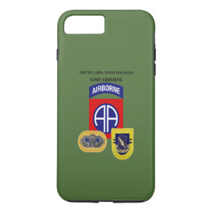 2ème Coque iphone d'INFANTERIE de BATAILLON (ABN)