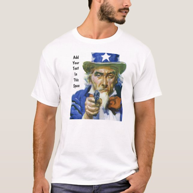 2ème T-shirt de Pro-Arme à feu d'amendement (Devant)