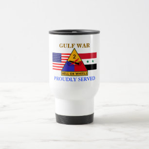 2ème TASSE de VOYAGE de GUERRE de GOLFE de