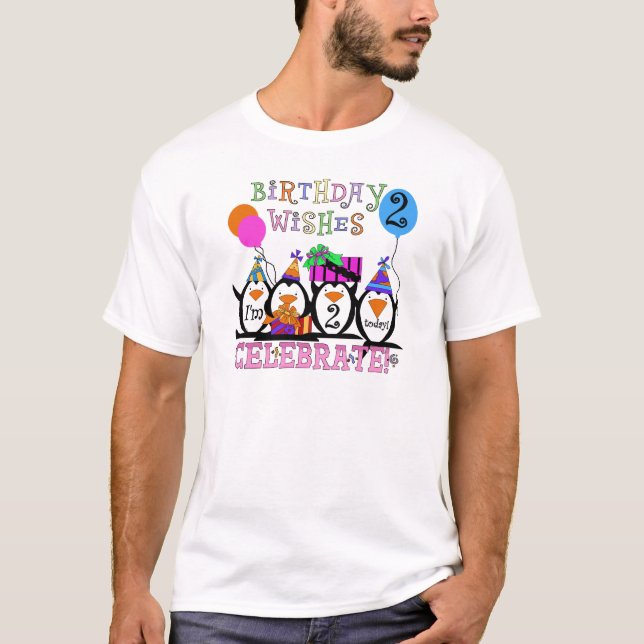 2èmes T-shirts et cadeaux d'anniversaire de (Devant)