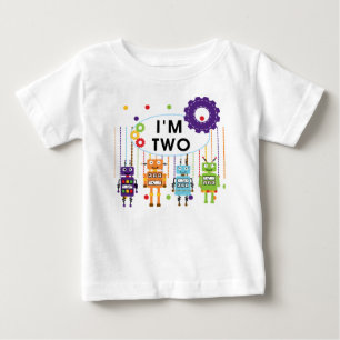 2èmes T-shirts et cadeaux d'anniversaire de robot