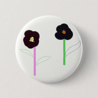 2flowers 2 inch round button