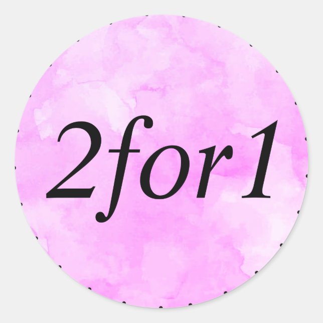 2for1 product label (Front)