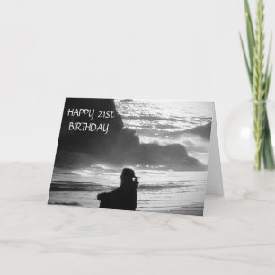 ***2ist***  BIRTHDAY-ADVENTURE AND FUN Card