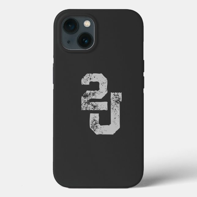 '2J'  Logo Case-Mate iPhone Case (Back)