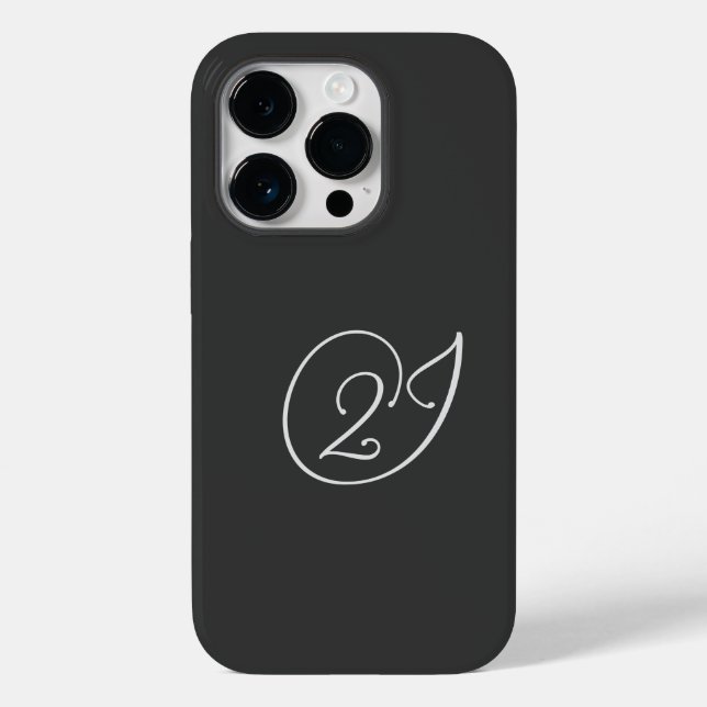 '2J' Logo  Case-Mate iPhone Case (Back)
