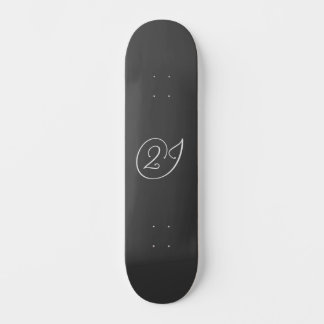 '2J' Logo  Skateboard