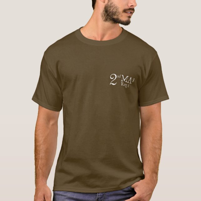 2MA Battle Timeline T-Shirt (brown) (Front)