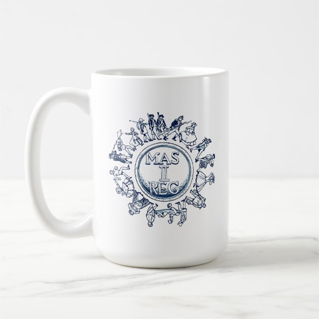 2MA Vintage Logo Coffee Mug (Left)