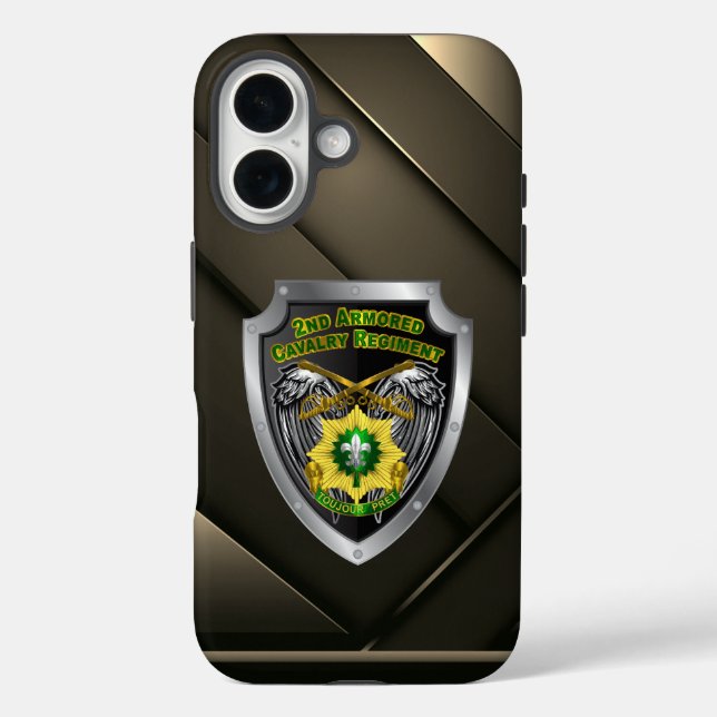 2nd ACR Armoured Cavalry Regiment Case-Mate iPhone Case (Back)