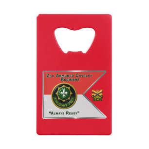2nd ACR Guidon Credit Card Bottle Opener