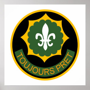 2nd ACR Shoulder Patch Poster