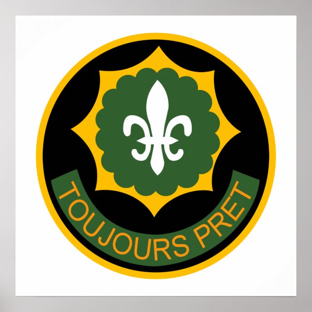 2nd ACR Shoulder Patch Poster (Front)