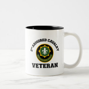 2nd ACR Vet - College Style Two-Tone Coffee Mug