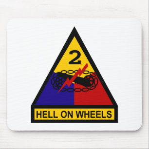2nd AD Class A Shoulder Patch Mouse Pad