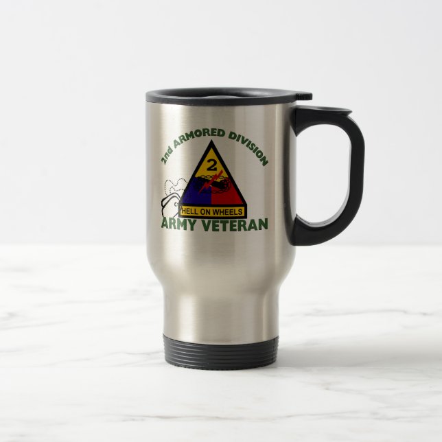 2nd AD Vet Travel Mug (Right)
