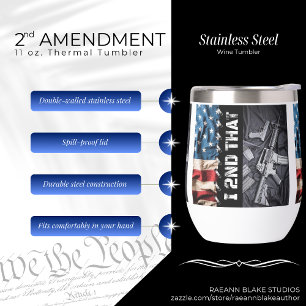 2nd Amendment 11 oz. Thermal Tumbler