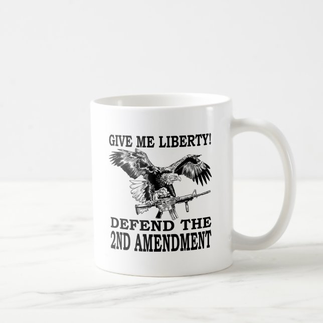2nd Amendment Eagle Coffee Mug (Right)
