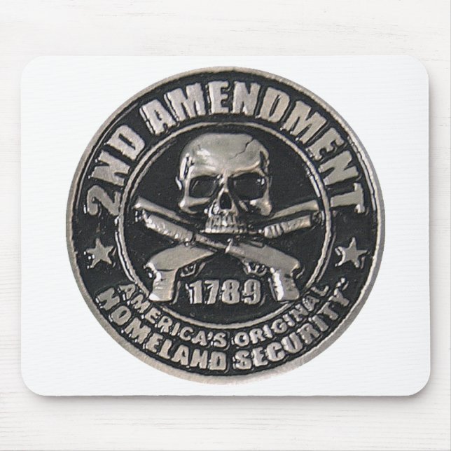 2nd Amendment Medal Mouse Pad (Front)