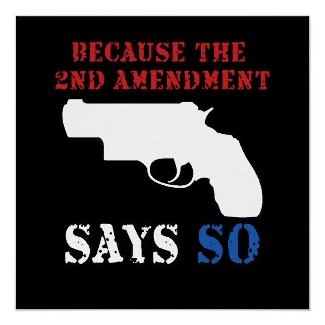 2nd Amendment Poster (Front)