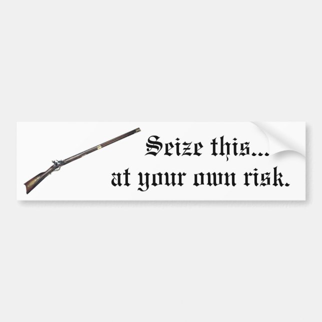 2nd Amendment Rights Bumper Sticker (Front)