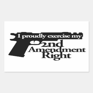 2nd Amendment rights Sticker
