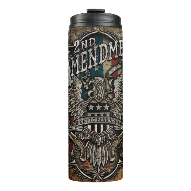 2nd Amendment Thermal Tumbler (Front)