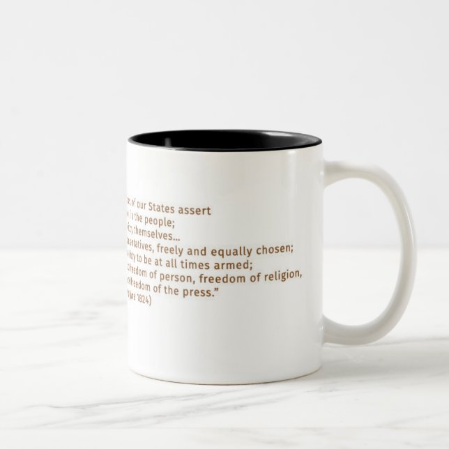 2nd Amendment Thomas Jefferson Founding Father Mug (Right)