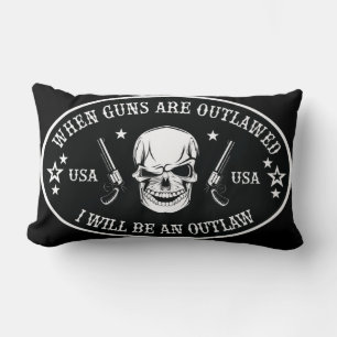 2nd Amendment Throw Pillow