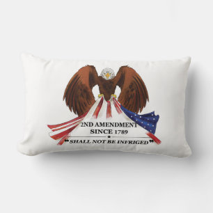 2nd Amendment Throw Pillow