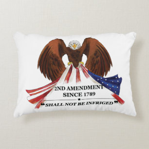 2nd Amendment Throw Pillow