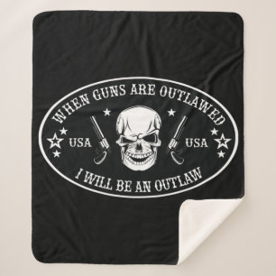 2nd Amendment  Throw Pillow